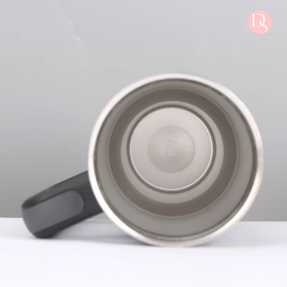 Gobelet Stanley Teermique Isotherme 1L avec Paille 1L - Tasse Grande Capacité à Anse pour Boissons Chaudes et Froides